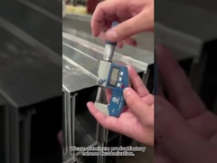 200 मिमी मोटाई एल्यूमीनियम दीवार पैनलों वास्तुकला धातु छत टाइलें निलंबित