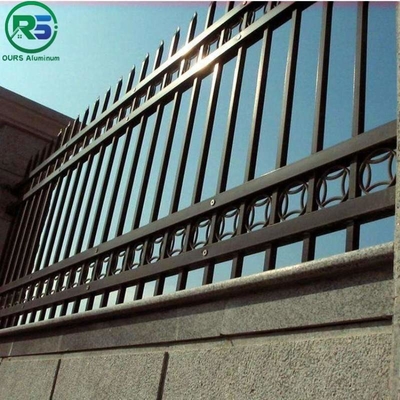 ISO Black Contemporary Aluminum Fence PPG Powder Coating Puppy Guard Add - On Panel