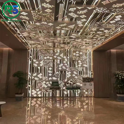 10mm Aluminum Honeycomb Panel Wood Grain Acoustic Filling Wooden Panel 4x8