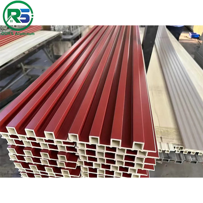 Environmental Friendly Linear Suspended Metal Ceiling 0.9mm White Aluminum Ceiling